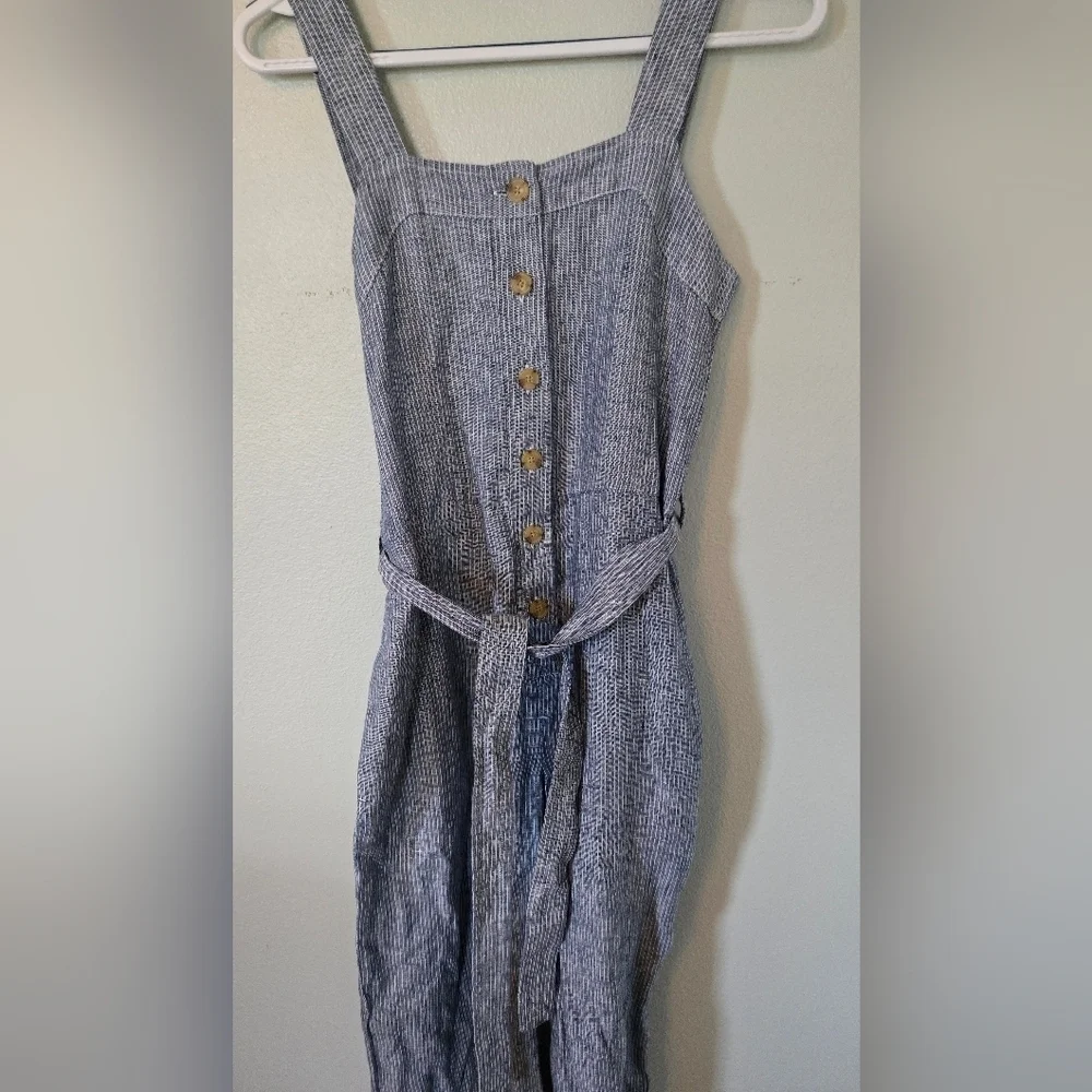 Everlane | Linen Picnic Jumpsuit Size 00